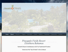 Tablet Screenshot of pineapplefields.com